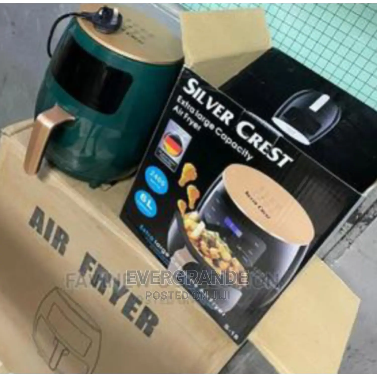 Air Fryer Silver Crest 2400 Watts