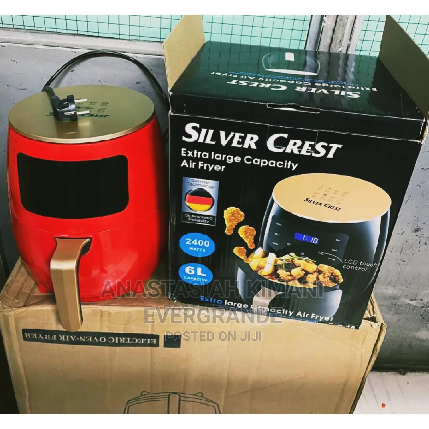 2400 Watts Silver Crest Air Fryer