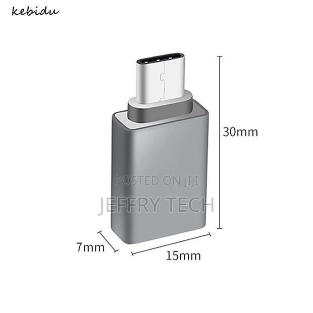 USB-C 3.1 Male Type C to USB OTG 3.0A Adapter Female Connect