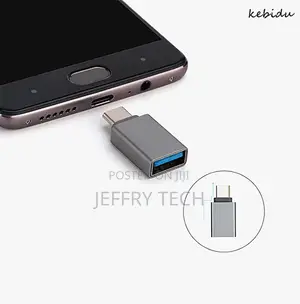 USB-C 3.1 Male Type C to USB OTG 3.0A Adapter Female Connect
