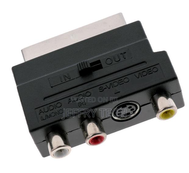 3 Rca Rgb Adapter + S-Video 20 Pin Scart - thumbnail 4