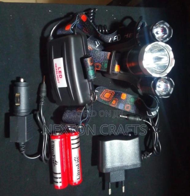 Rechargeable Waterproof Head Lamp