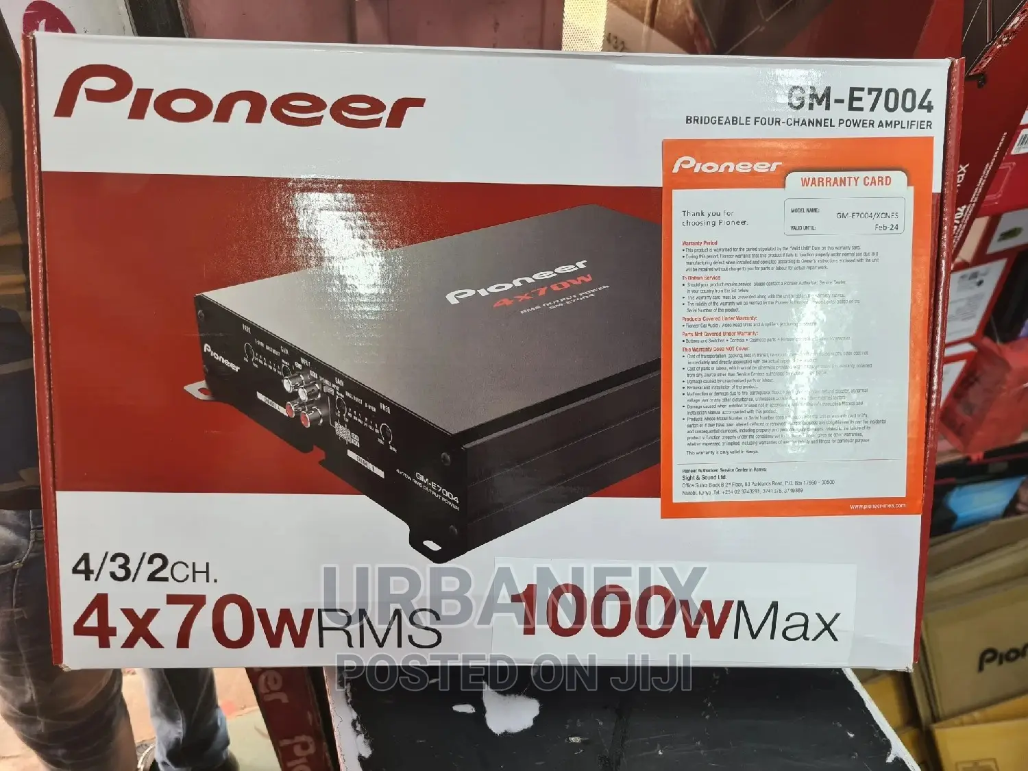1000 Watts Pioneer Amplifier