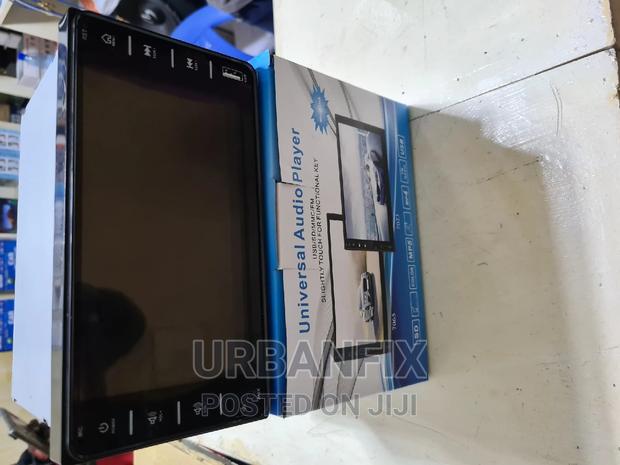 Mp5 Double Din Car Audio Player With Bluetotoh, Fm, Usb - main view
