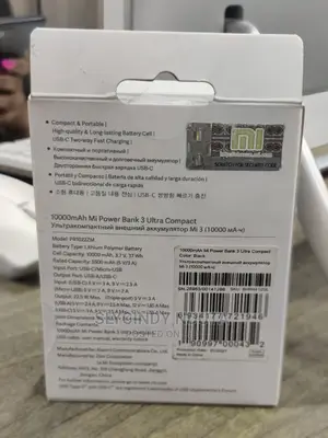 10000mah Mi Powerbank 3 Ultra Compact