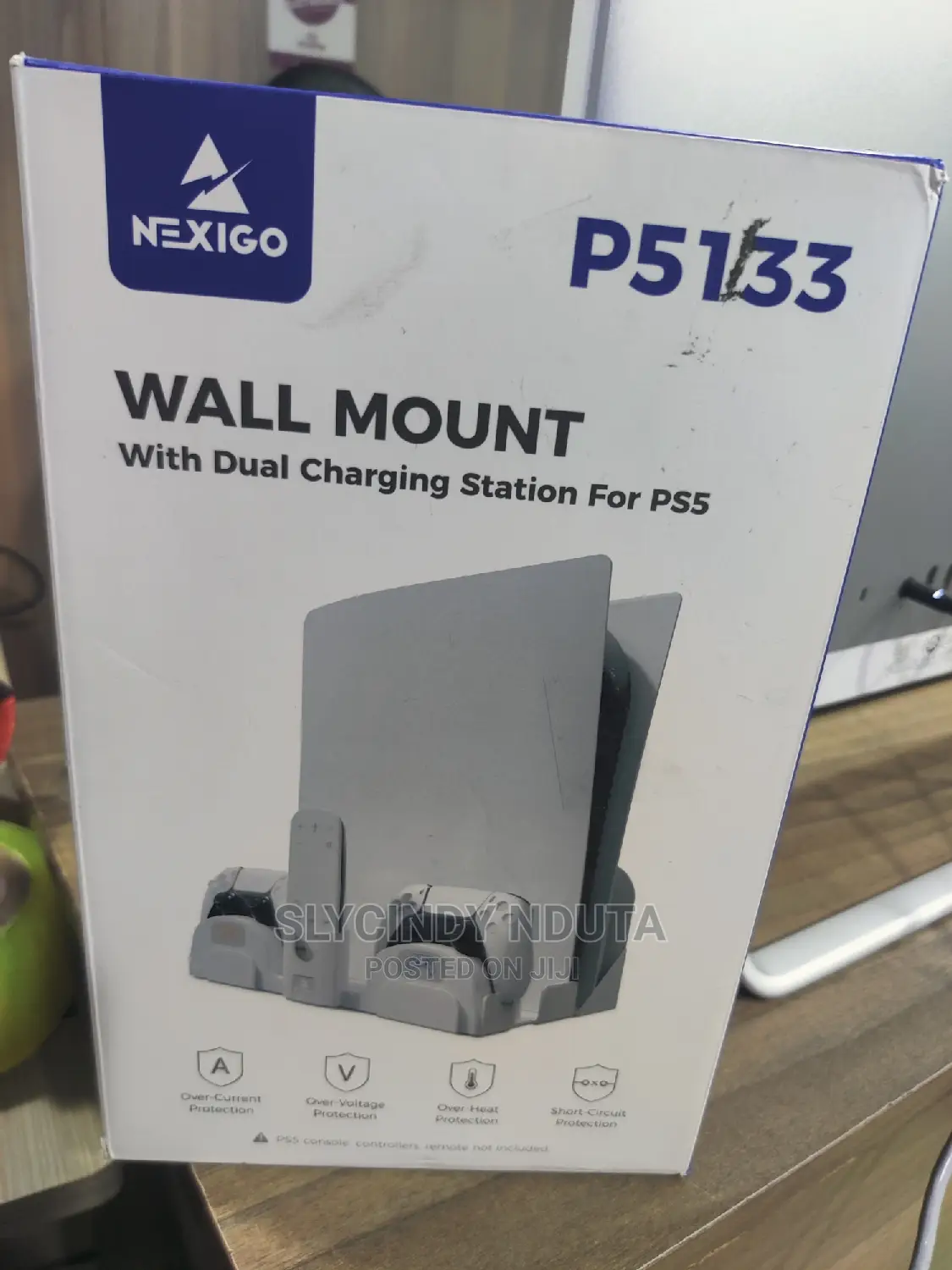 P51533 Wall Mount With Dual Charging Station for Ps5