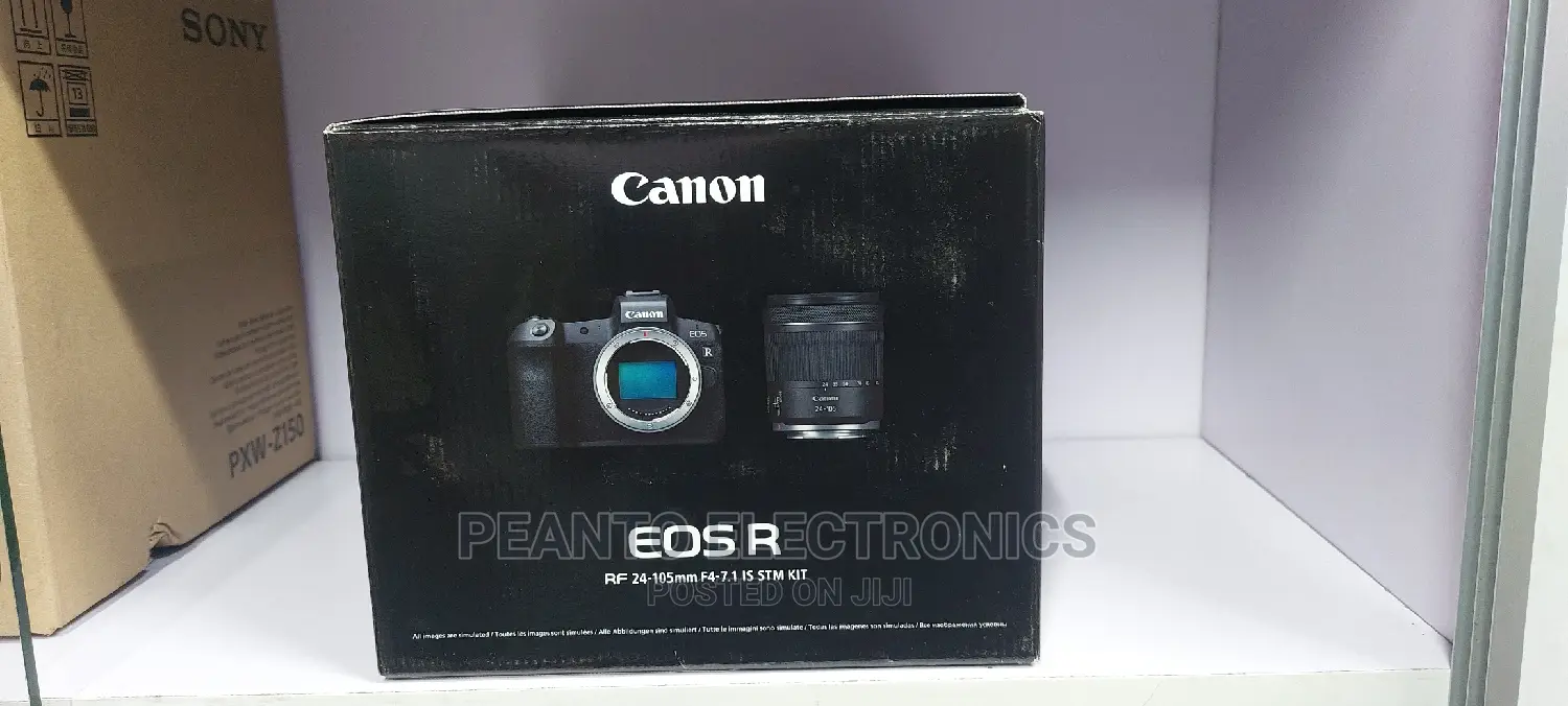 Canon EOS R Mirrorless Digital With 24-105mm F/4-7.1