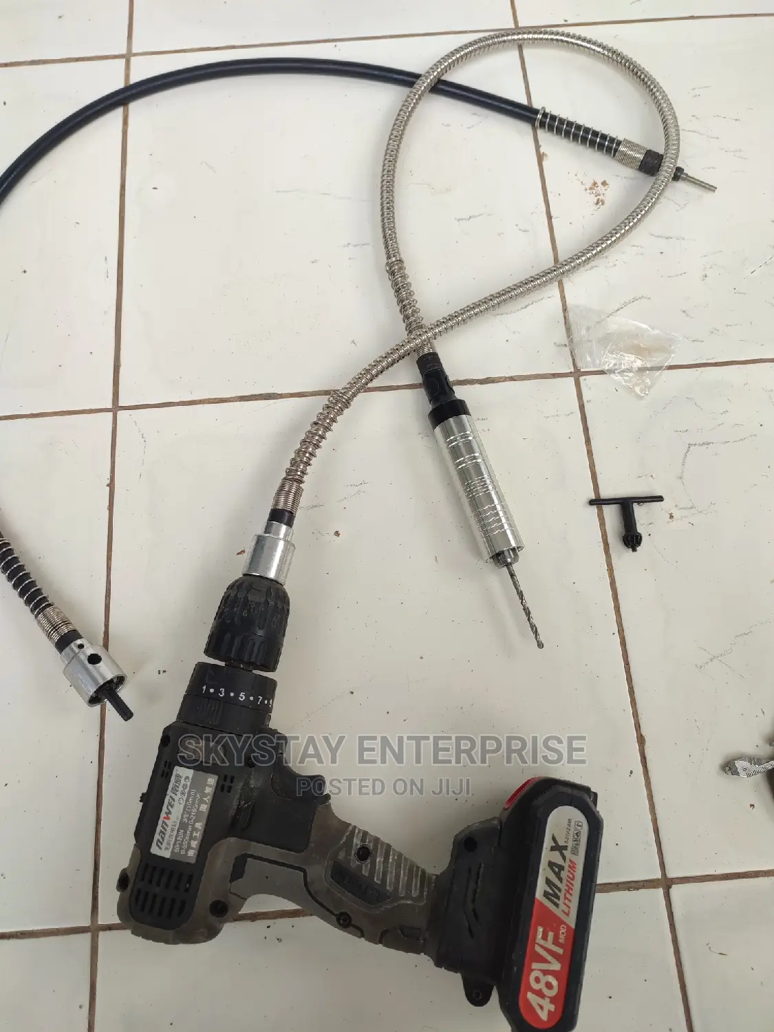 Drill Flexible Cable With 3mm Chuck