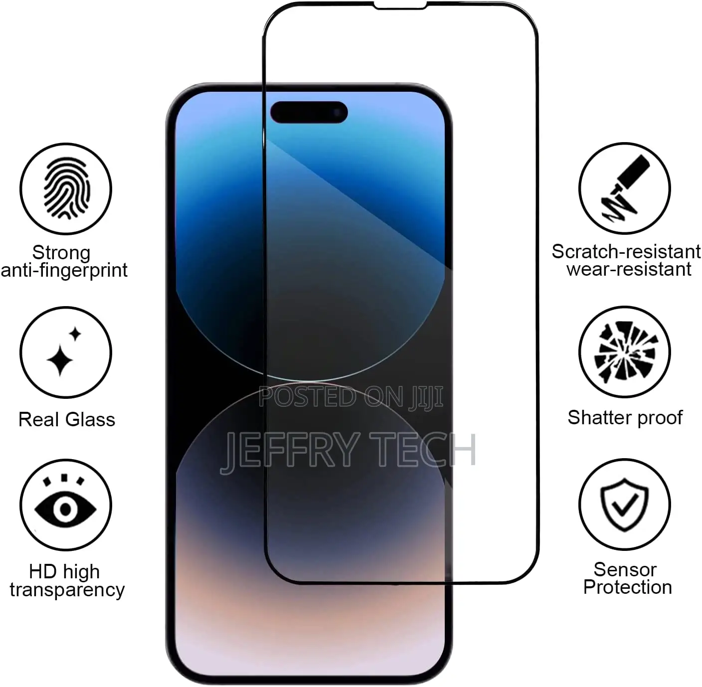 iPhone 14 Pro Max Screen Protector,3 Pack 14 Pro Max Screen