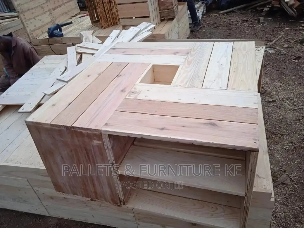 Wooden Crate Table