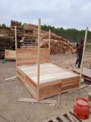 5 by 6 Bed With Net Stand