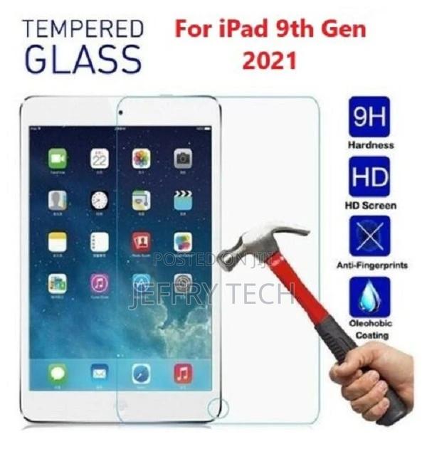 New Apple iPad 10.2 2021 9th Generation HD Tempered Glass Sc