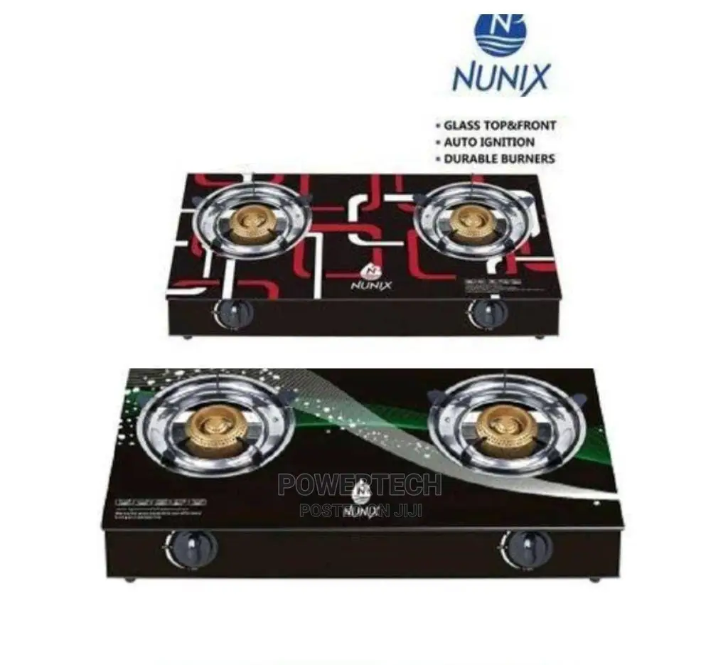 Nunix 2 Burner Glass Top **