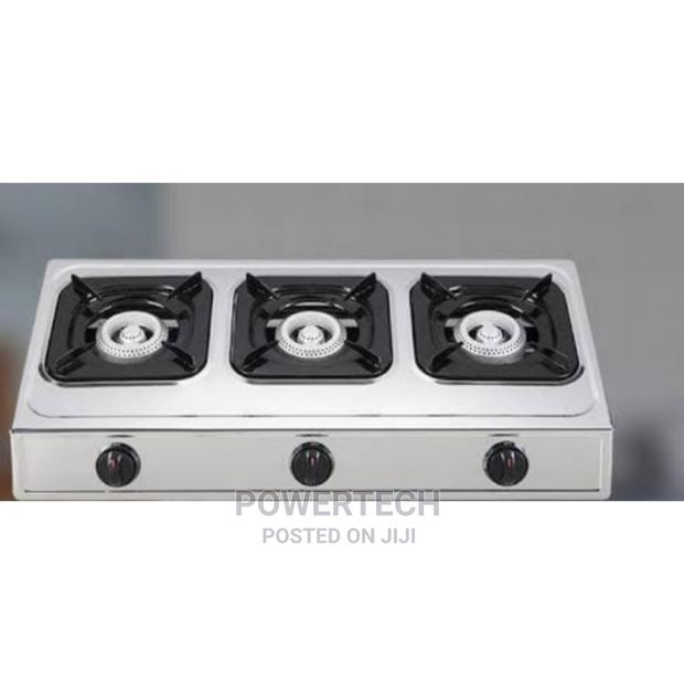 3 Burner Stainless Top - main view