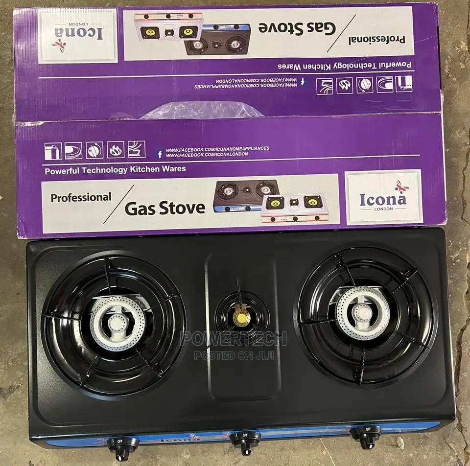 3 Burner Table Top Cooker Stainless*