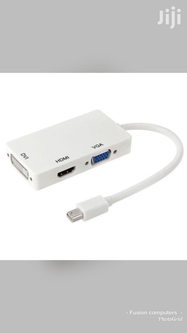 Mini Display Port to HDMI VGA DVI Adapter