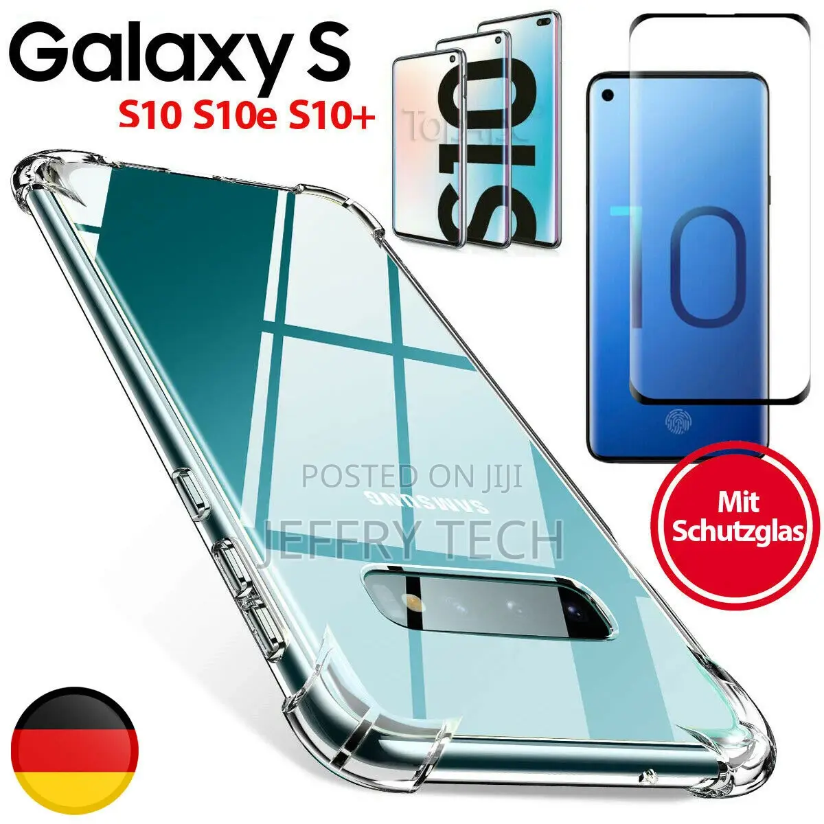 Samsung Galaxy S10p S10 S9 S8 Case Transparent Case Clear Co