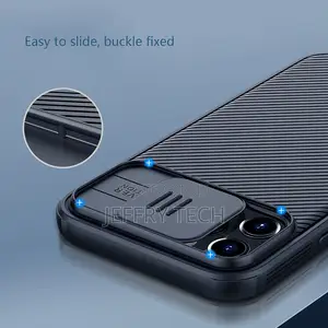 Cover W/Slide Camera Cover Privacy for iPhone 12 Mini/12/Pro