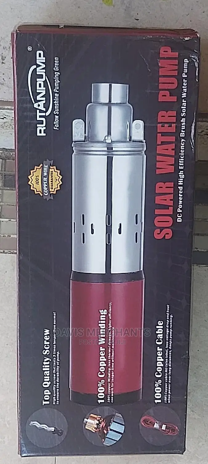Solar Water Pump With 50M HEAD 1.5m3/H