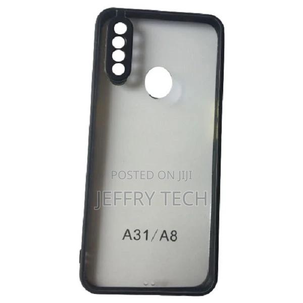 Transparent Glass Mobile Cover for OPPO A31/A8