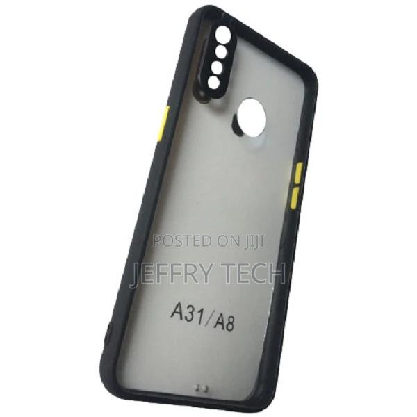 Transparent Glass Mobile Cover for OPPO A31/A8 - thumbnail 2