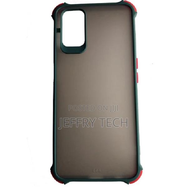 Samsung A52 Smoke Case, Translucent Hard Matte Finish Reinfo