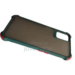 Samsung A52 Smoke Case, Translucent Hard Matte Finish Reinfo