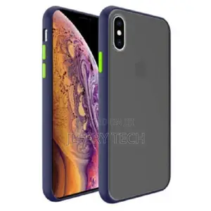 Apple I-Phone X/Xs Smoke Case, Translucent Hard Matte Finish
