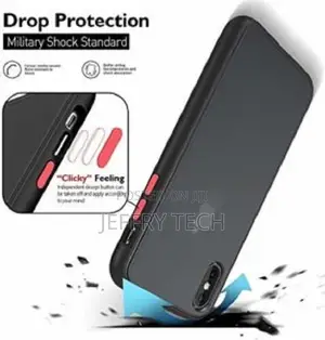 Apple I-Phone X/Xs Smoke Case, Translucent Hard Matte Finish