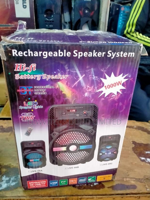 Recheageble Speaker - main view