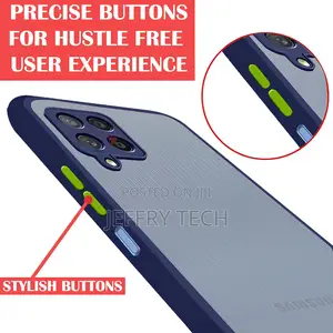 Smoke Case Samsung M32 (4G) | Camera Bump Protection Froste