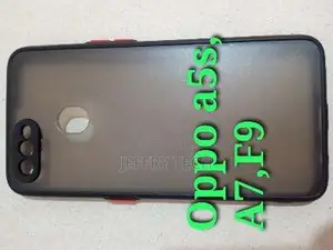 Back Cover for Oppo A5s | A7 | F9 Camera Protection Smoke Co