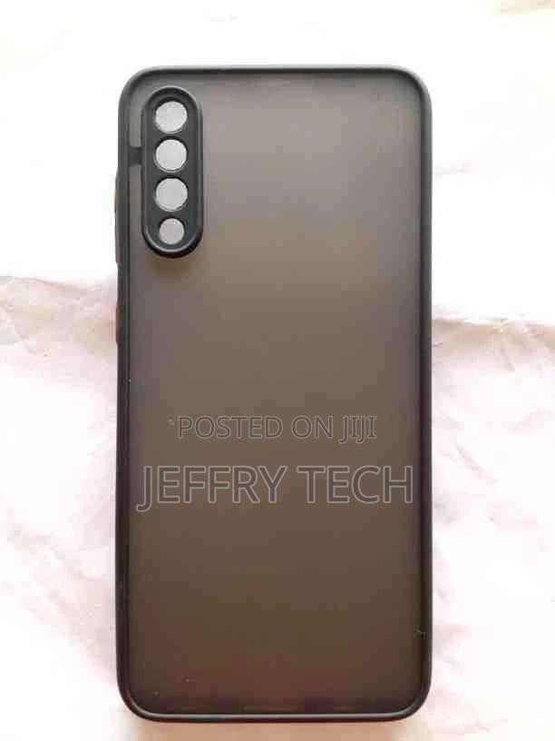 Back Cover for Samsung Galaxy A50 Camera Protection Smoke Co