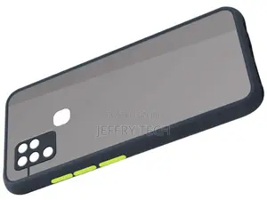 Back Cover for Infinix Hot 10 Camera Protection Smoke Cover