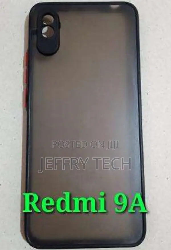 Back Cover for Xiaomi Redmi 9A Camera Protection Smoke Cover