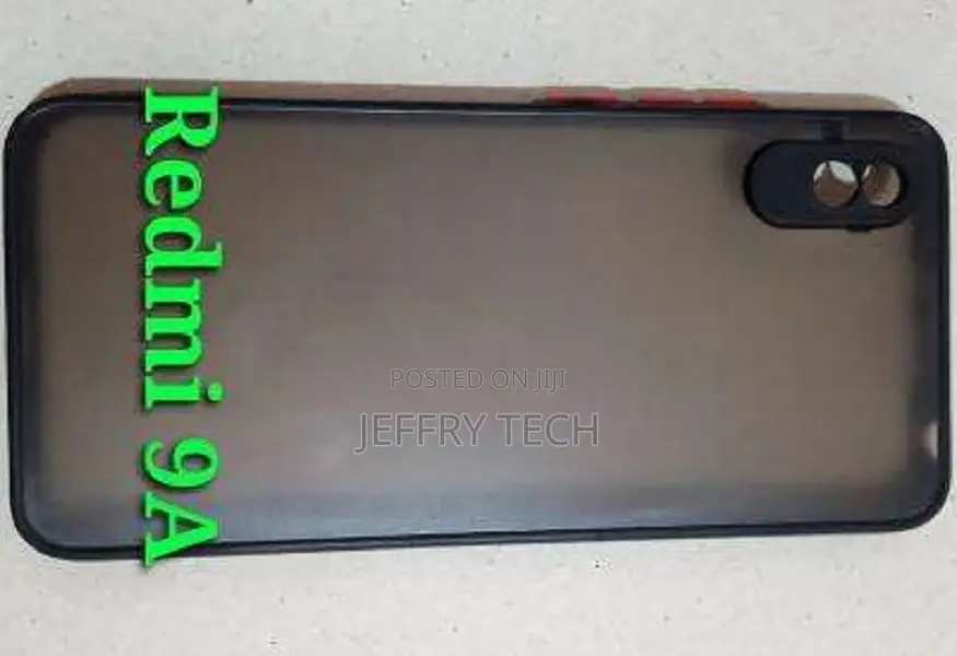 Back Cover for Xiaomi Redmi 9A Camera Protection Smoke Cover