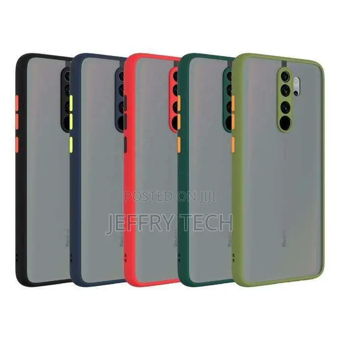 Back Cover for Redmi Note 8 Pro Camera Protection Smoke Cove