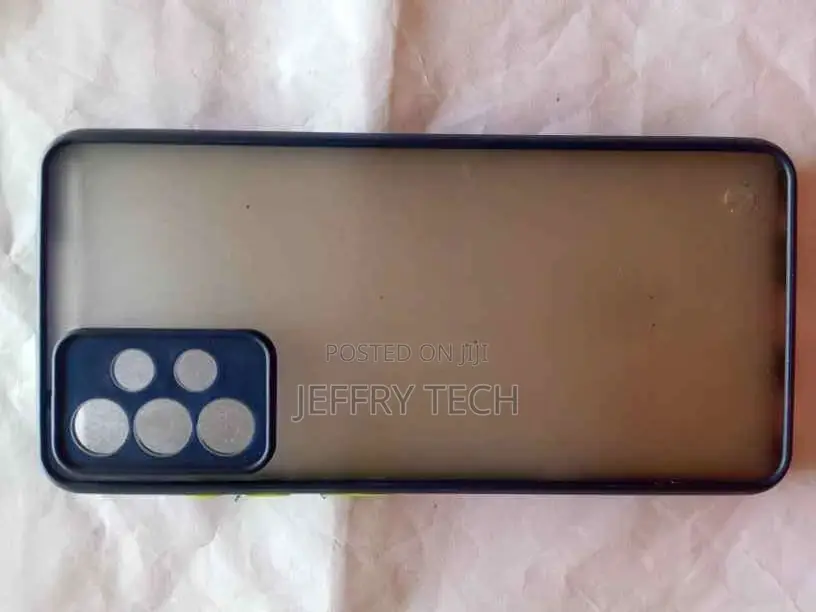 Back Cover for Samsung Galaxy A52 Camera Protection Smoke Co