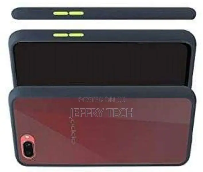 Back Cover for Oppo A1k,C2 Camera Protection Smoke Cover