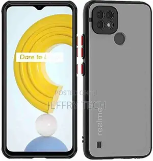 Back Cover for Realme C21y Camera Protection Smoke Cover