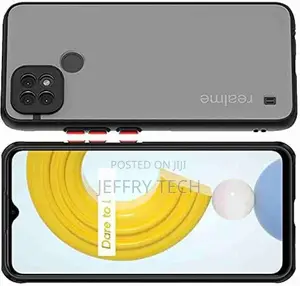 Back Cover for Realme C21y Camera Protection Smoke Cover