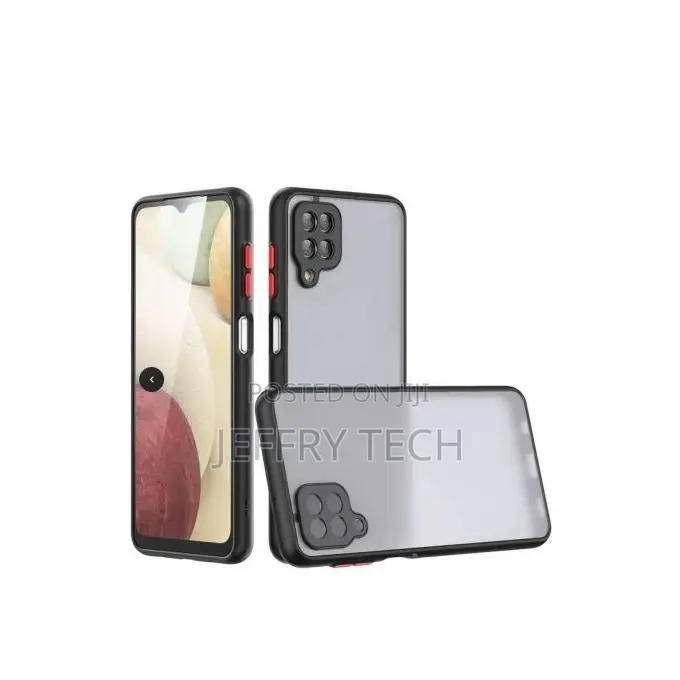 Samsung Galaxy A12 Back Cover Case + Fast Charge Type-C Cabl