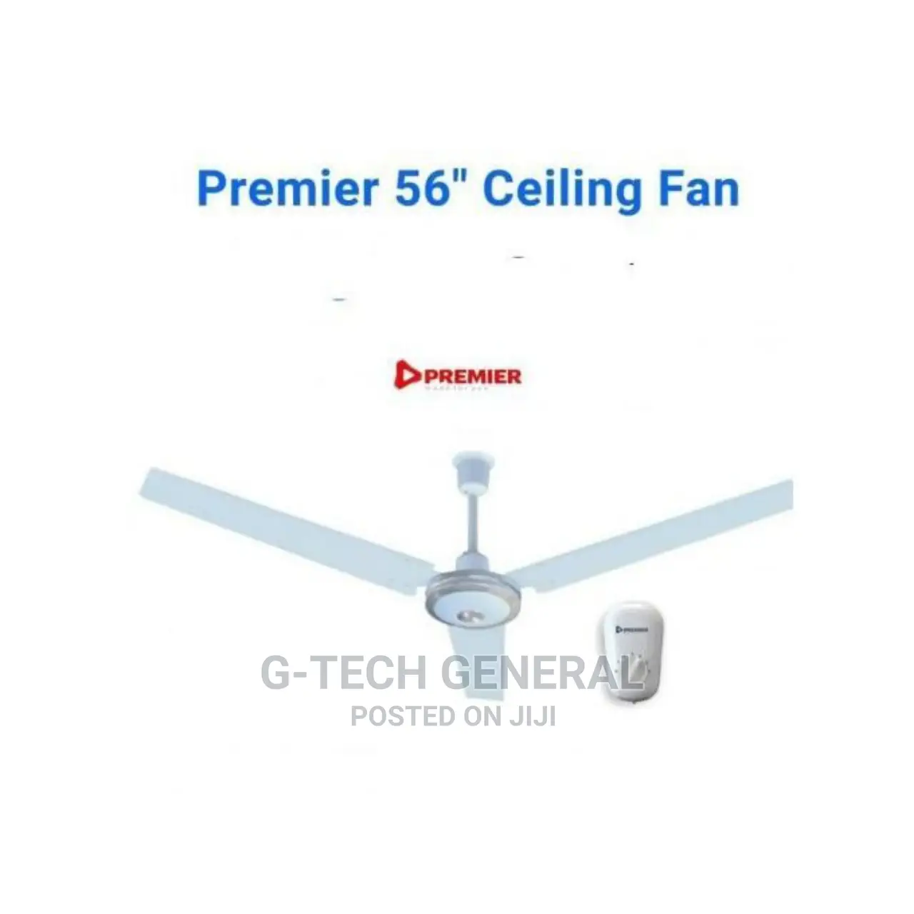 56" Premier Ceiling Fan