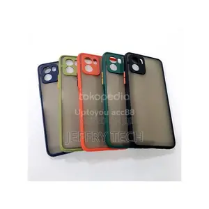 Vivo Y01 Shockproof Back Cover Case + Screen Protector Pho