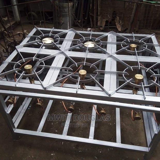 Six Burner Gas Cooker