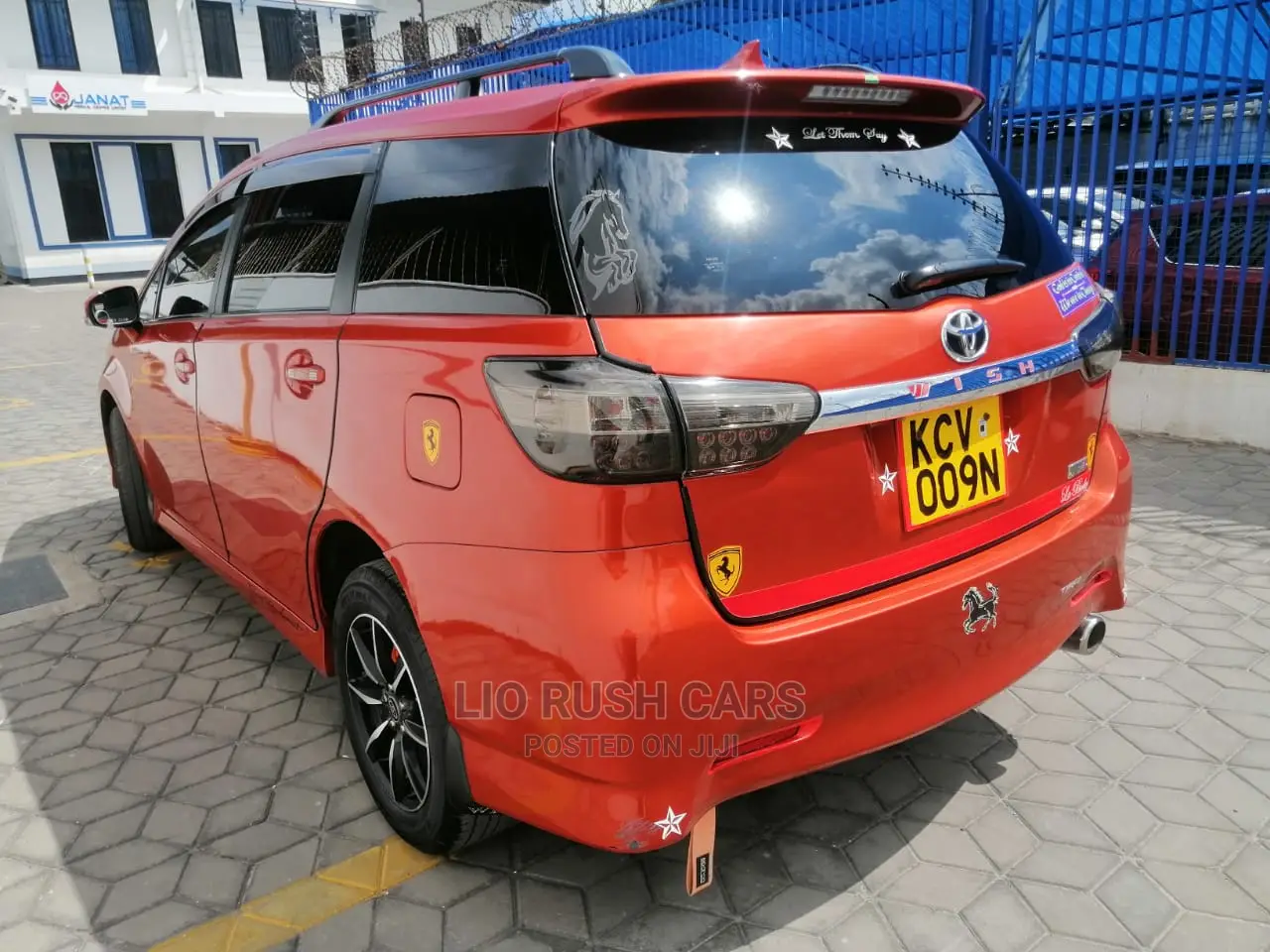 Toyota Wish 2013 Orange