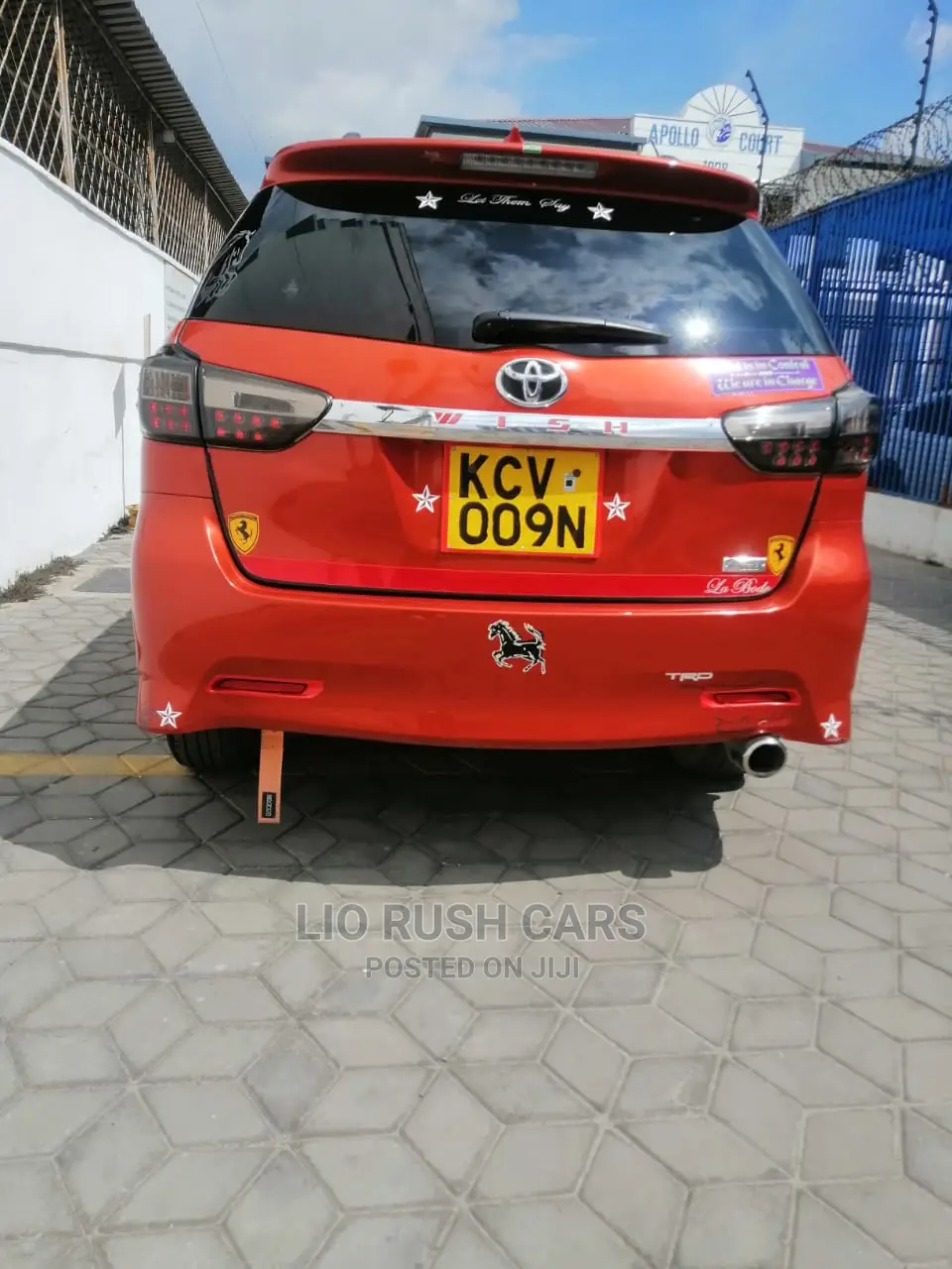 Toyota Wish 2013 Orange