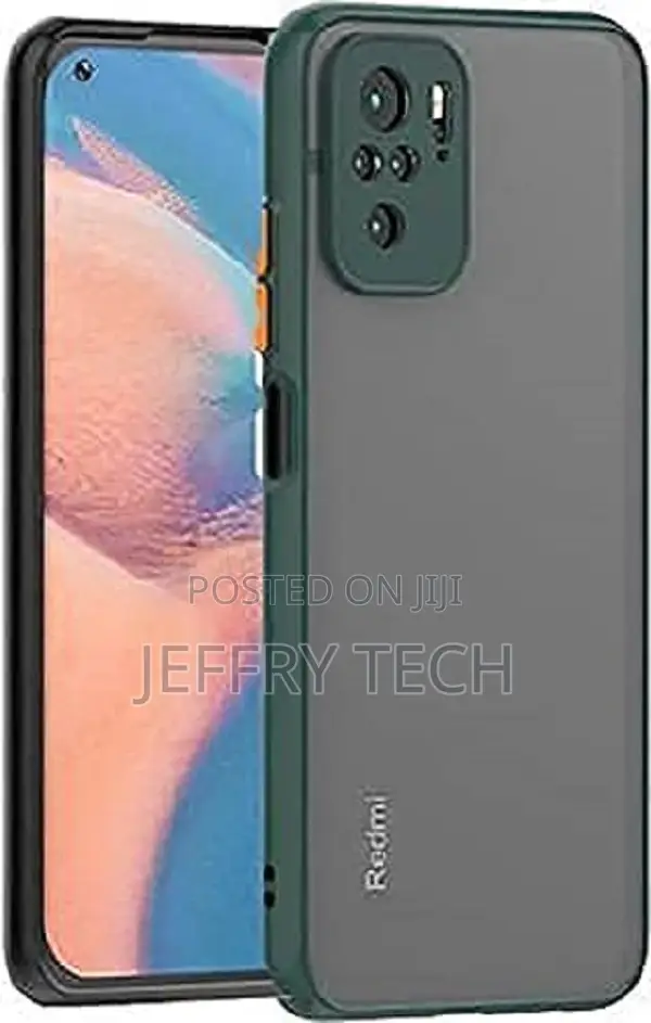 Flexible Back Cover Case Compatible for Redmi (Dark Gree