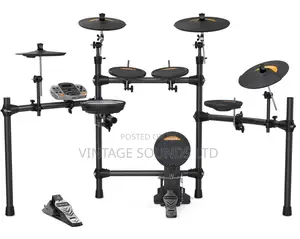 NUX DM4S 9-Piece Electronic Drum Kit With Mesh Snare