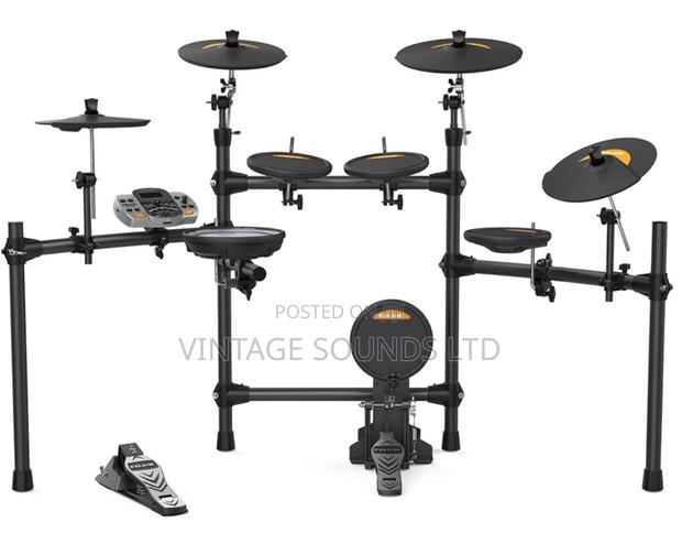 NUX DM4S 9-Piece Electronic Drum Kit With Mesh Snare - thumbnail 3